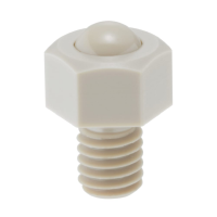 Con Lăn Bi Loại Thân Lục Giác Nhựa PEEK M5x6 BCHLJP5
