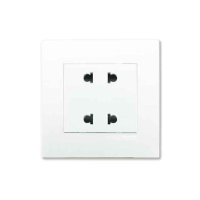 Ổ Cắm Đôi 2 Chấu 10A Kb426Us2_We_G19 Schneider