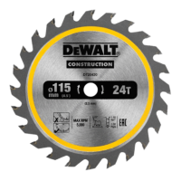 Lưỡi Cưa 115mm 24T TCT Dewalt DT20420-QZ