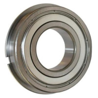 Vòng Bi Cầu Rãnh Sâu SKF 6005-2ZNR (25x47x12) Nắp Chắn Thép (Hai Bên)
