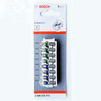 Bộ Vặn Vít Extra Hard 25mm Đầu Ph, Pz (8 Món) Bosch 2608522413