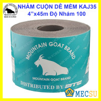 Nhám Cuộn Dê Mềm MOUNTAIN GOAT KAJ35 4&quot;x45m Độ Nhám 100
