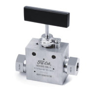 FD-LOK High Pressure Needle Valve Straight Pattern 15000psi OD1/2&quot; V15SS-FNS8-1