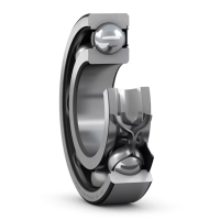 Vòng Bi Cầu Rãnh Sâu SKF 6010-RS1/C3 (50x80x16) Không Nắp