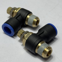 Van Tiết Lưu Khí Nén Phi 10 mm Ren Ngoài 1/4&quot; CDC MSC 1002