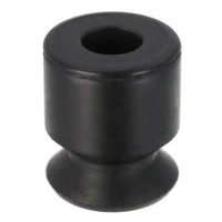 Đầu Nấm Hút Chân Không, Silicone Dẫn Điện, O.D 6 mm, Pisco VP6RSE