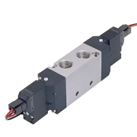 Van Điện Từ Solenoid Pisco SVB22D-LW-A110 (5 Cổng 2 Vị Trí, Double Solenoid, AC110V, Series 22)