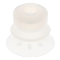 Đầu Nấm Hút Chân Không Dạng Lò Xo, Silicone, O.D 25 mm, Pisco VP25BS