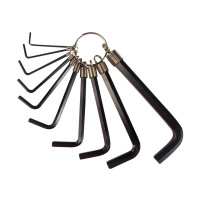 Bộ Cây Vặn Lục Giác Đầu Bằng 10 Chi Tiết Stanley 69-213
