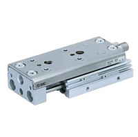 Xi Lanh Khí Nén Bàn Trượt Ø12x10 SMC Tác Động Kép MXQ12-10ZD6