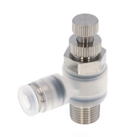 Van Tiết Lưu Khí Nén Bằng Nhựa PP Pisco PJSC4-01B-TP