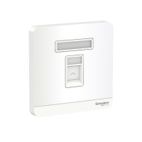 Ổ Cắm Điện Thoại Đơn Schneider E8331Rjs4_We_G19