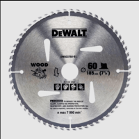 Lưỡi Cưa Gỗ TCT 185X25.4X60T Dewalt DWA03760-B1