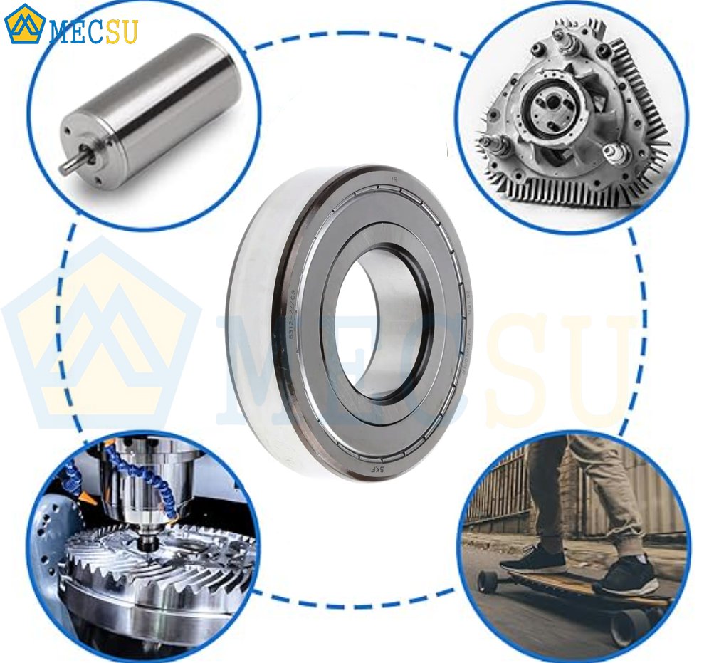 Ứng dụng Thực Tế của Vòng Bi SKF