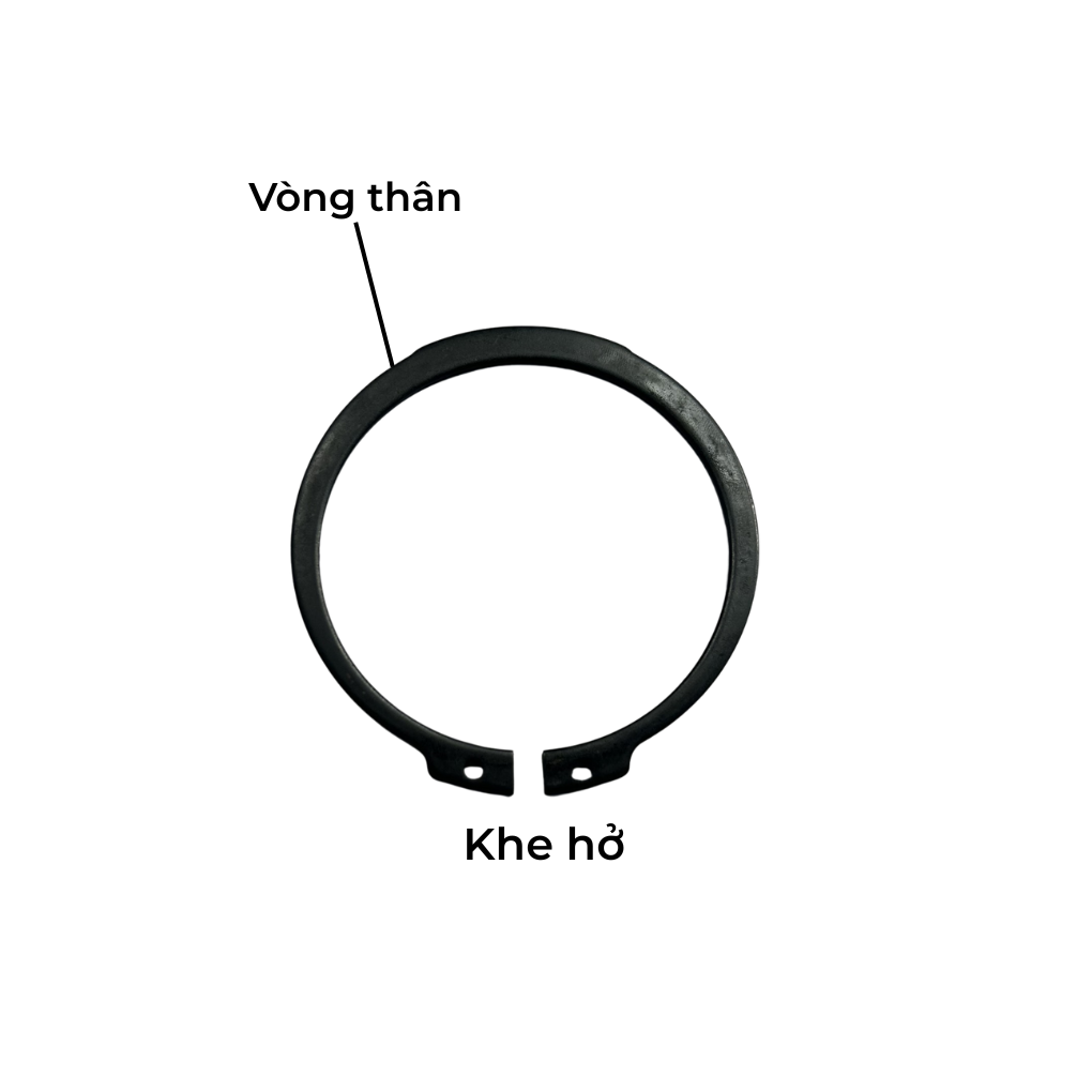 Cấu Tạo Chi Tiết Phe Gài Trục DIN471