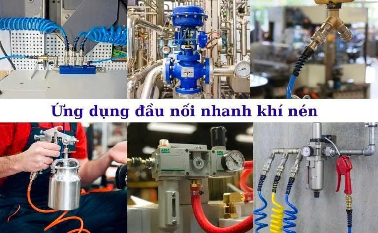 Ứng dụng thực tế của Đầu Nối Nhanh CDC MPC