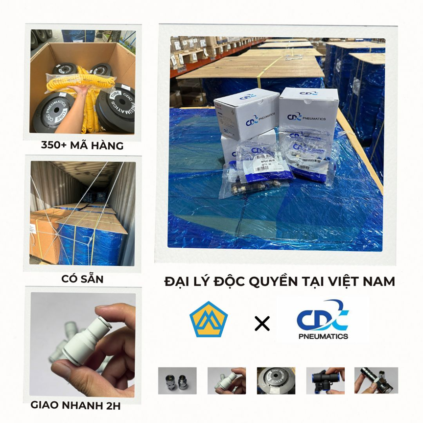 Thương hiệu khí nén CDC và đối tác Mecsu