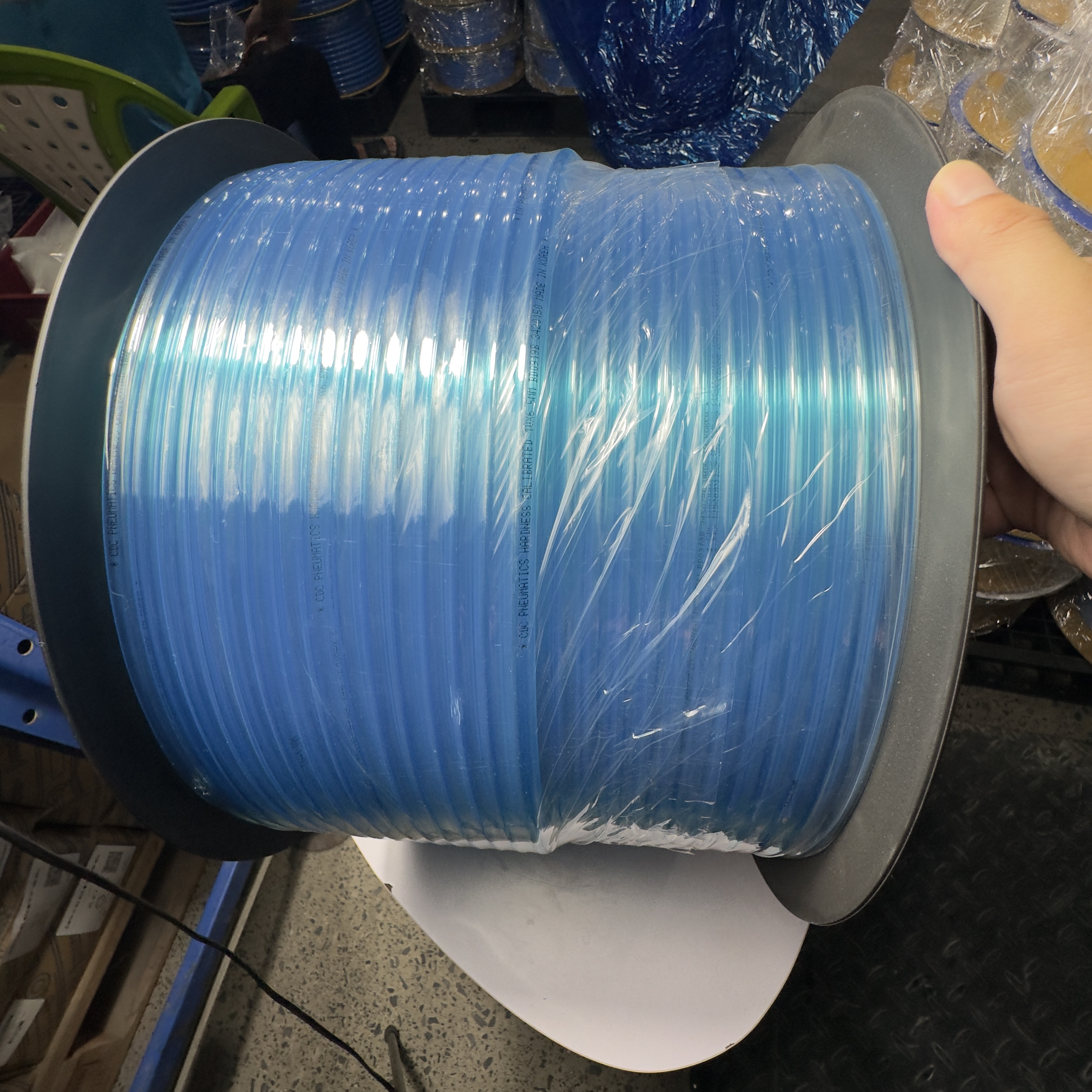 Hình ảnh Dây Hơi Ống Khí Nén Phi 10 PU - Xanh ID 6.5 x OD 10mm CDC PU1065